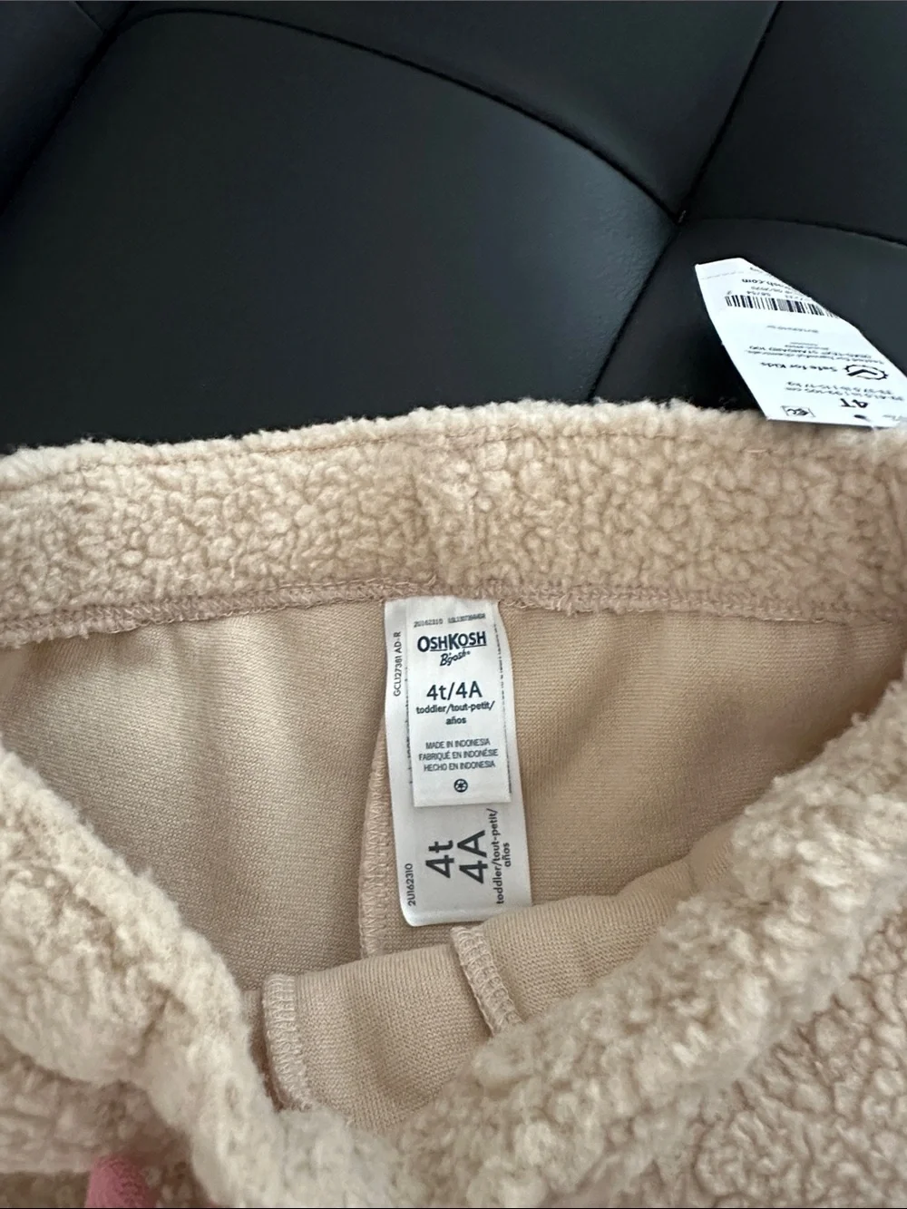 OshKosh Bgosh cozy sherpa